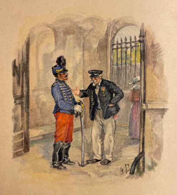 COURTELINE (Georges) La vie de caserne. Paris, Emile Testard, 1896. – Image 3