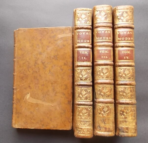 [PUISIEUX (Philippe-Florent de)] Les voyageurs modernes, ou Abrégé de plusieurs voyages faits en Europe, Asie & Afrique… A paris, chez Nyon, Guillyn, Hardy, 1760. – Image 3