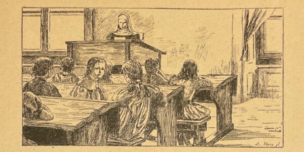 YOLANDE La jeunesse de Simone. Paris, Schlachter et Neuchâtel, Messeiller (coll. Bibliothèque des Jeunes), [1897]. – Image 4