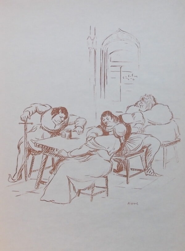 VILLON (François) / STAMPFLI (Pierre) Ballades et testaments. Zurich, Editions des Gaules, 1945. – Image 5