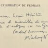 LELONG (Maurice) Célébration du fromage. Au Jas du Revest-Saint-Martin, R. Morel, 1961. – Image 3