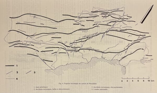 GIGON (Raymond) Inventaire spéléologique de la Suisse. Vol. I: Canton de Neuchâtel. Neuchâtel, Commission de Spéléologie de la Société helvétique des Sciences naturelles, 1976. – Image 4