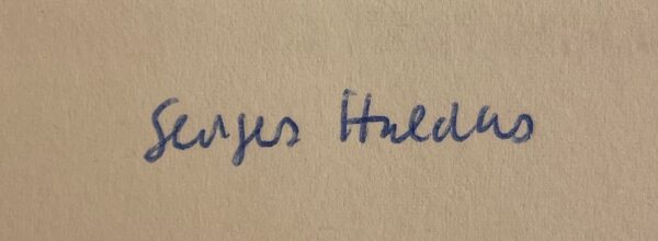 HALDAS (Georges) Mémoire et résurrection. Chronique extravagante. Lausanne, L'Age d'Homme, 1991. – Image 2