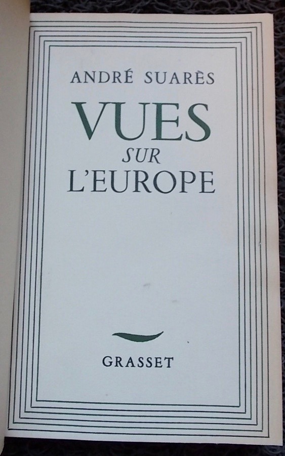 SUARES (André) Vue sur Napoléon. Paris, Grasset (coll. Pour mon Plaisir), 1933. – Image 2