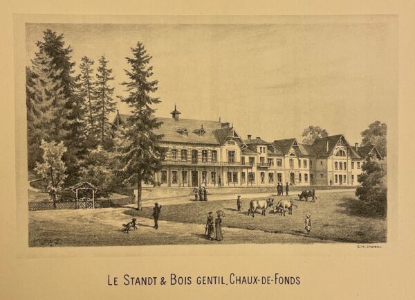 HUGUENIN-LASSAUGUETTE (Fritz-Edouard) Le canton de Neuchâtel illustré. La Chaux-de-Fonds, A. Chateau, (1890). – Image 5