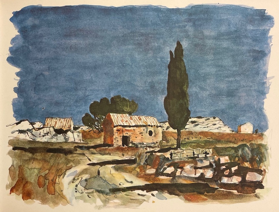 OUDOT (Roland) Carnet de Provence. Neuchâtel, Ides et Calendes, 1963. – Image 3