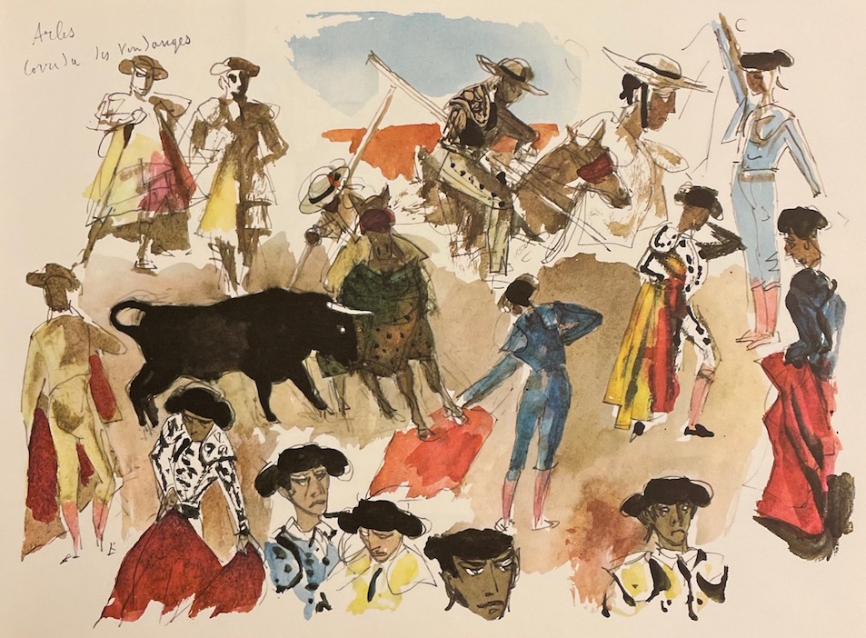 OUDOT (Roland) Carnet de Provence. Neuchâtel, Ides et Calendes, 1963. – Image 4