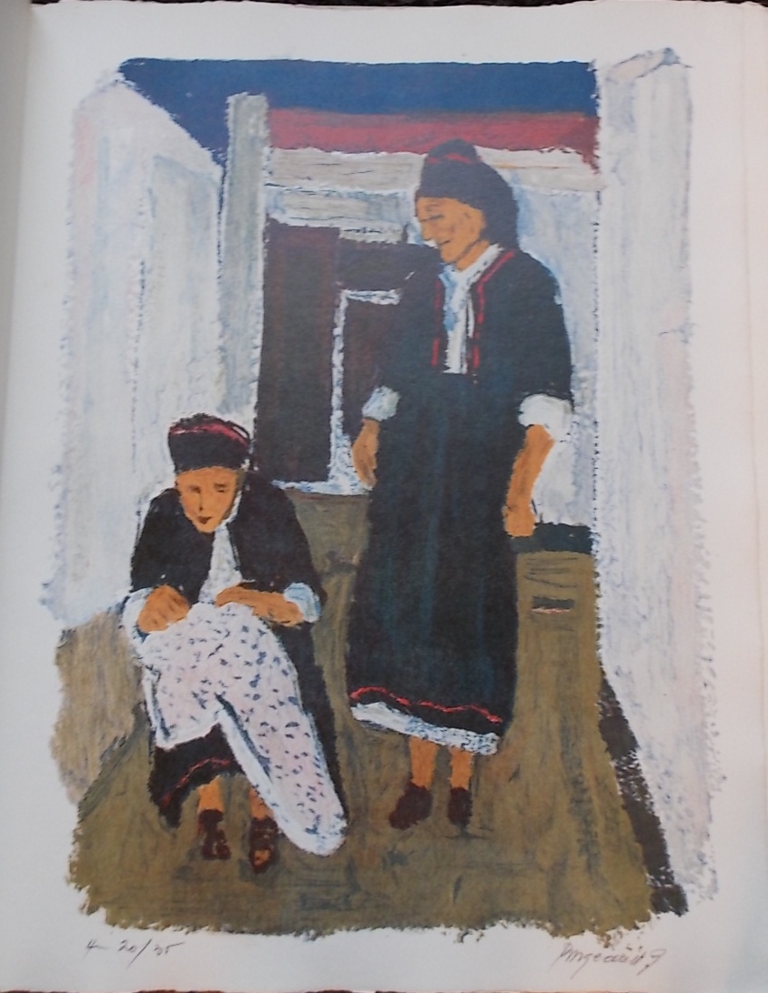 BORGEAUD (Georges) - ZERMATTEN (Maurice) Parcours du peintre. Genève, Editions Gilbert Blanc - Atelier Art Litho, 1985. – Image 2