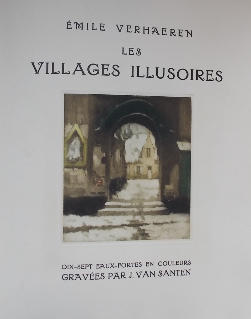 VERHAEREN (Emile) Les villages illusoires. Sans lieu, Editions d'Art Devambez, 1929. – Image 2