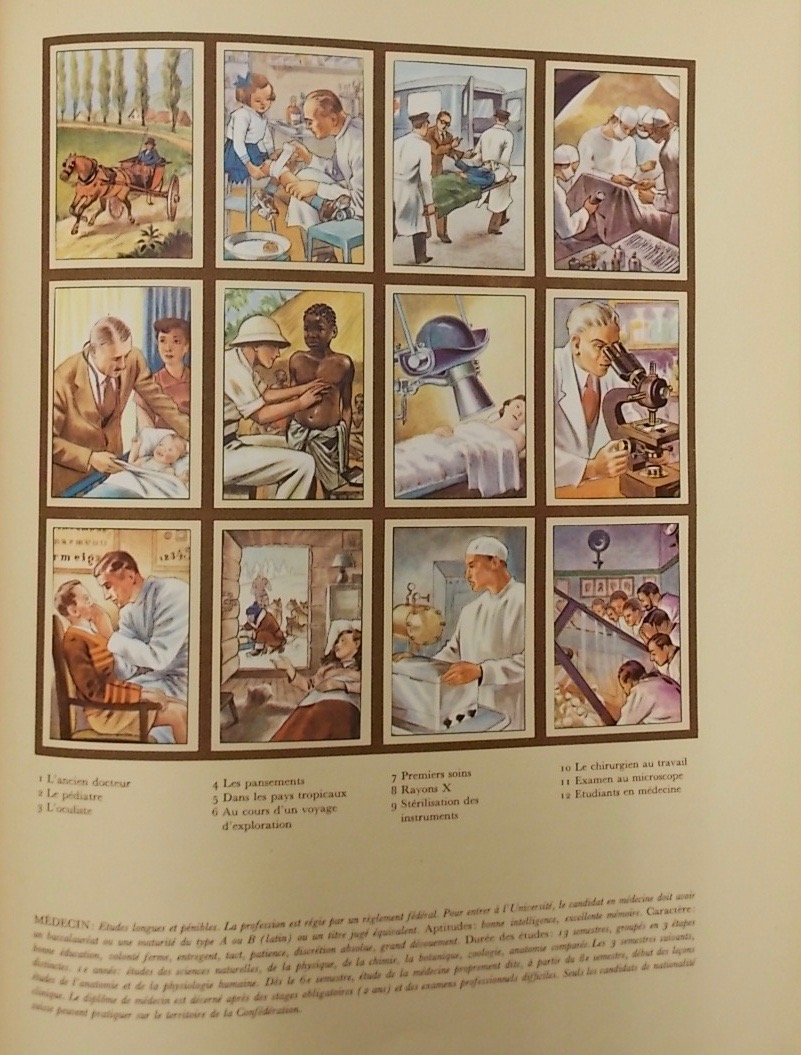 LANDRY (C.-F.) La grande ronde des métiers. Vevey, Editions des Chocolats Nestlé-Peter-Cailler-Kohler, sans date. – Image 2