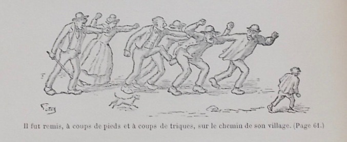 PETIT (Léonce) Les comédiens malgé eux. Paris, Librairie Delagrave, 1887. – Image 6