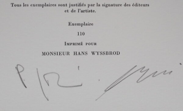 RAMUZ (Charles Ferdinand) - ERNI (Hans) Histoire du soldat. Lausanne, Gonin, 1960. – Image 6