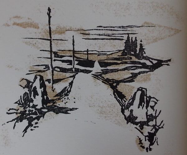FIECHTER (Jacques-René) Quarante chants d'arrière-automne. Genève & Moutier, Ed. de La Coulouvrenière et de la Prévôté, 1962. – Image 4