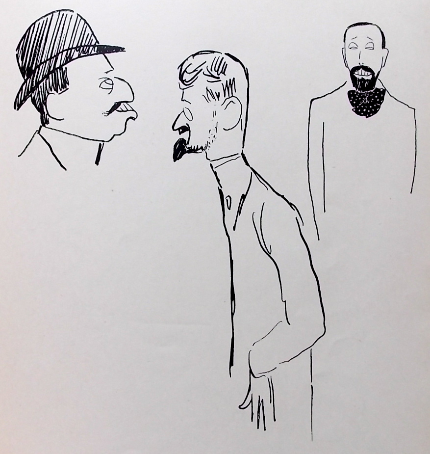 ROUVEYRES (André) Carcasses divines. Dessins de Rouveyre 1906-1907. Paris, Société du Mercure de France, 1909. – Image 4