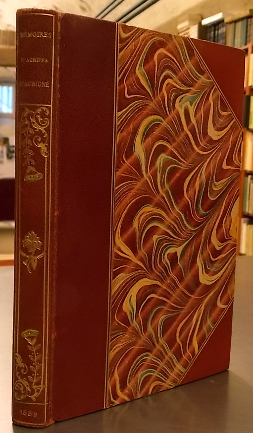 AGRIPPA D'AUBIGNE (Théodore) Mémoires. Paris, Jouaust - Librairie des Bibliophiles, 1889.