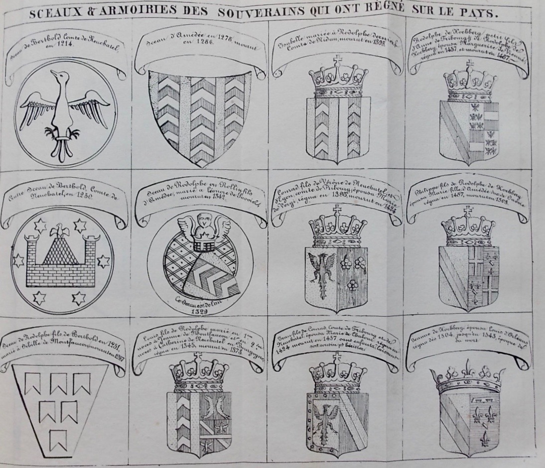 CHAMBRIER (Samuel de) Description topographique et économique de la Mairie de Neuchâtel. Neuchâtel, Henri Wolfrath, 1840. – Image 4