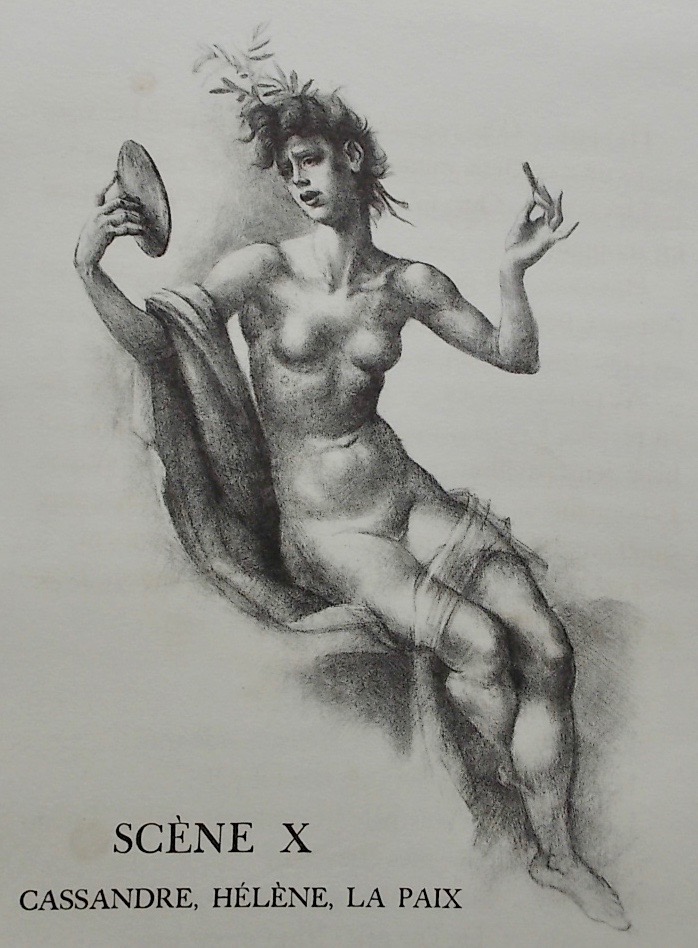 GIRAUDOUX (Jean) La guerre de Troie n'aura pas lieu. Paris, La Jeune Parque, 1946. – Image 7