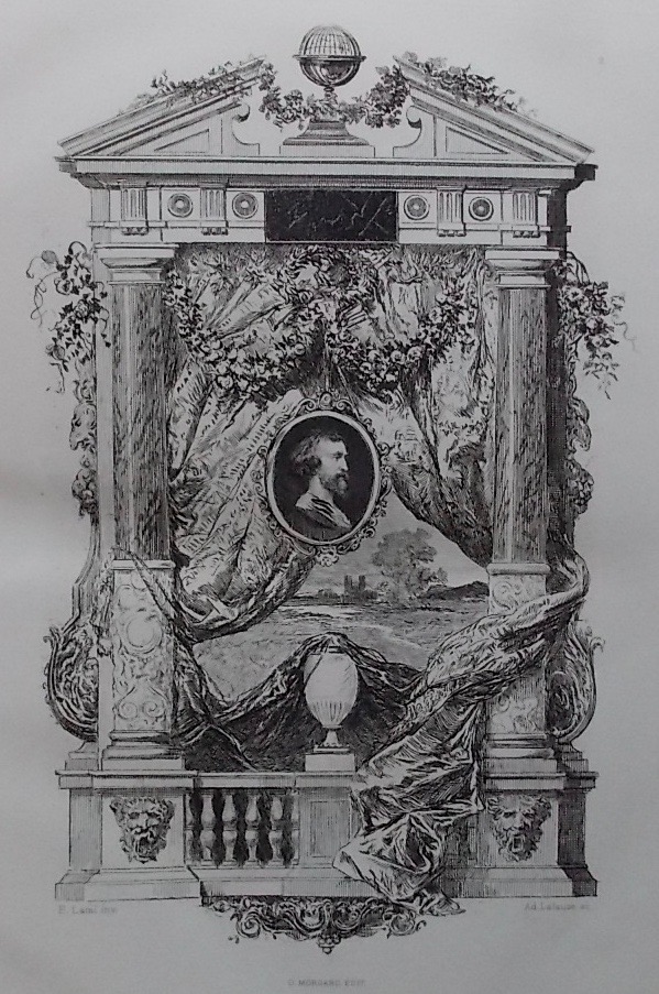 MUSSET (Alfred de) - LAMI (Eugène) - LALAUZE (Adolphe) Illustrations pour les Oeuvres d'Alfred de Musset. Aquarelles par Eugène Lami. Eaux-fortes par Adolphe Lauze. Paris, Damascène Morgand, 1883. – Image 5