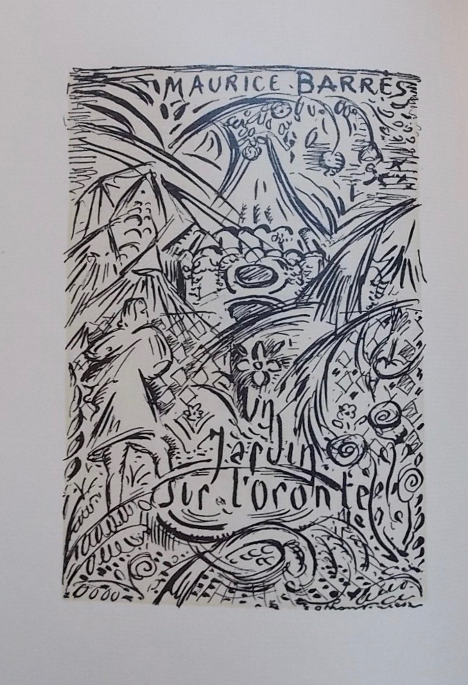 BARRES (Maurice) Un jardin sur l'Oronte. Paris, G. Crès et Cie (coll. Le Musée du Livre), 1926. – Image 2