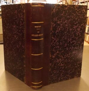 GAUTIER (Théophile) La Belle-Jenny. Paris, Michel Lévy Frères, 1865.