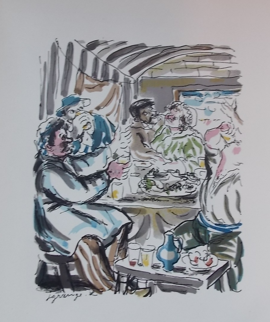 FORESTIER (Henri) - TISSERAND (Roger) - CAZIN (Paul) Veillées de Bourgogne. Sans lieu, Michel Jeanniard, 1945. – Image 3