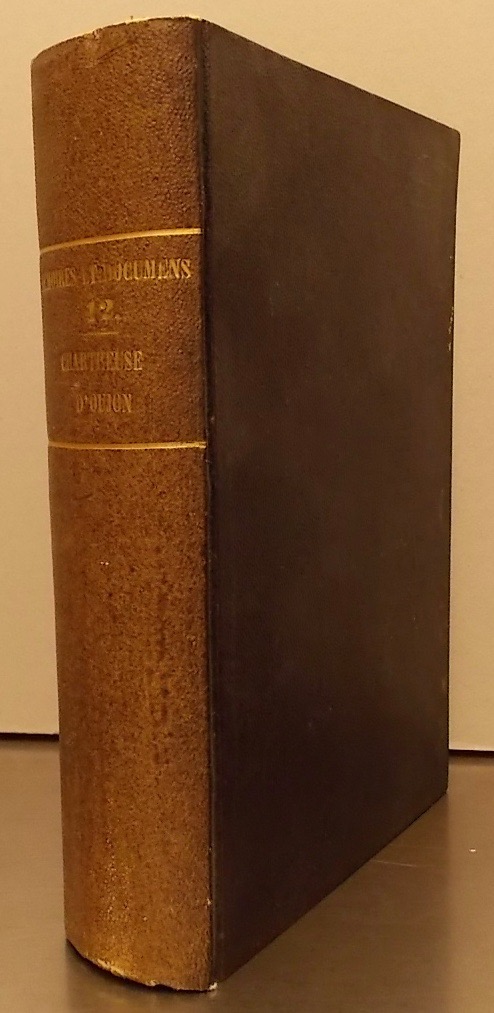 HISELY (J.-J.) - GINGINS-LA-SARRAZ (Frédéric de) Cartulaires de la Chartreuse d'Oujon et de l'abbaye de Hautcrêt. Cartulaire de l'abbaye de Montheron. Lausanne, Georges Bridel (coll. Mémoires et Documents de la SHSR - Tome XII), 1854. – Image 4