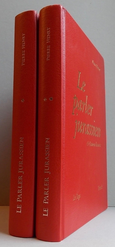 HENRY (Pierre) Le Parler jurassien & l'amour des mots I & II. Porrentruy, Le Pays - Le Quotidien Jurassien, 1990-1992. – Image 2