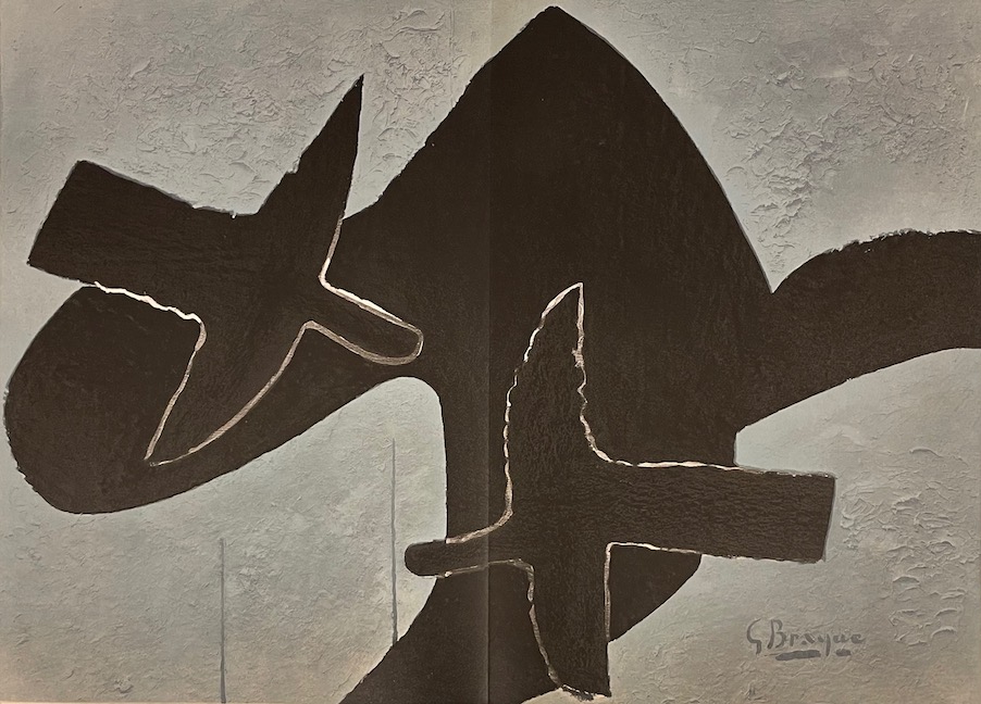 DERRIERE LE MIROIR N° 107-108-109. Sur 4 murs. Paris, Maeght, 1958. – Image 2