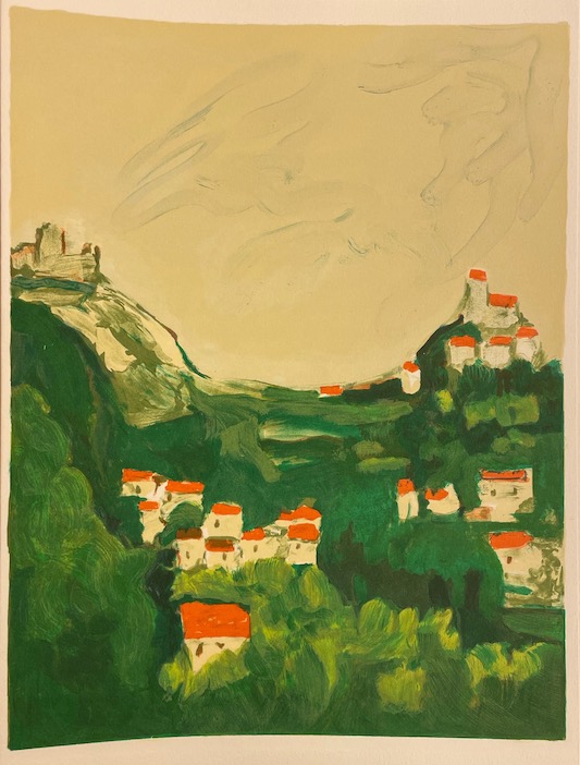 RAMUZ (Charles Ferdinand) / BORGEAUD (Georges) Chant de notre Rhône. Genève, Cediar, 1992. – Image 4