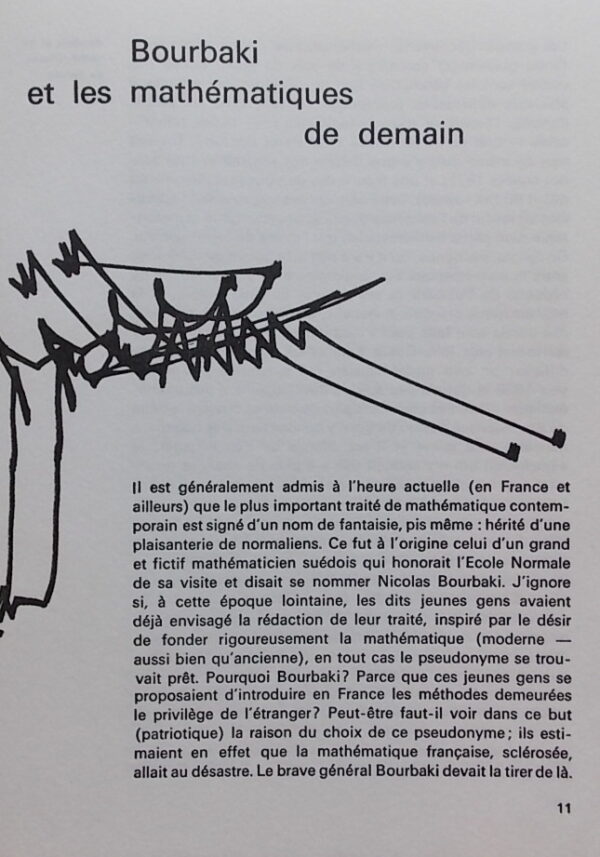 QUENEAU (Raymond) Bords. Mathématiciens, précurseurs, encyclopédistes. Paris, Hermann, 1963. – Image 2