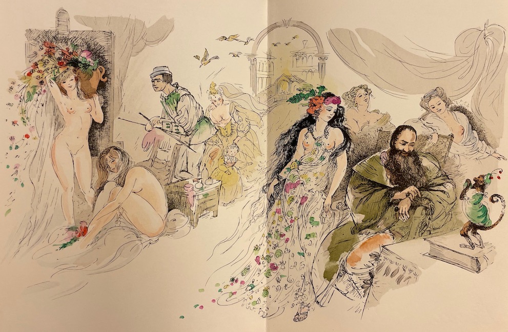 ARETIN (Pietro Bacci, dit L') - DORE (Amandine) L'oeuvre du Divin Arétin. Les Ragionamenti. Paris, Editions de L'Ibis, 1970. – Image 5