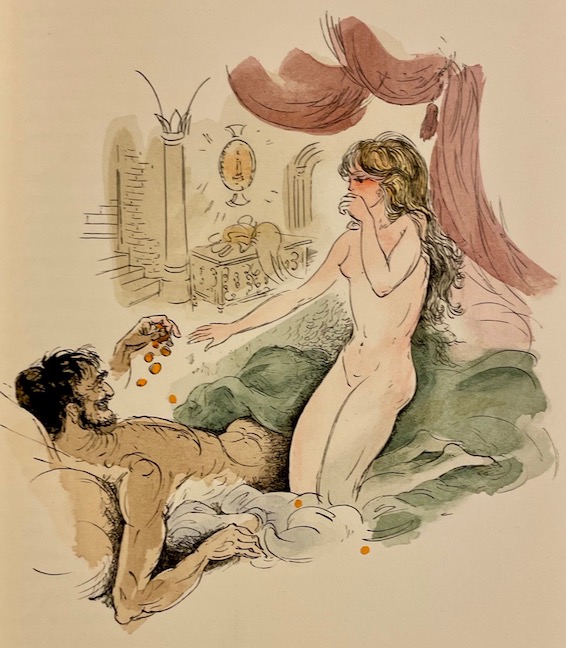 ARETIN (Pietro Bacci, dit L') - DORE (Amandine) L'oeuvre du Divin Arétin. Les Ragionamenti. Paris, Editions de L'Ibis, 1970. – Image 7