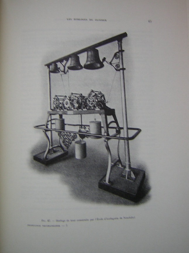 CHAPUIS (Alfred) Histoire de la pendulerie neuchâteloise (Horlogerie de grand et de moyen volume). Genève, Slatkine, 1983. – Image 2