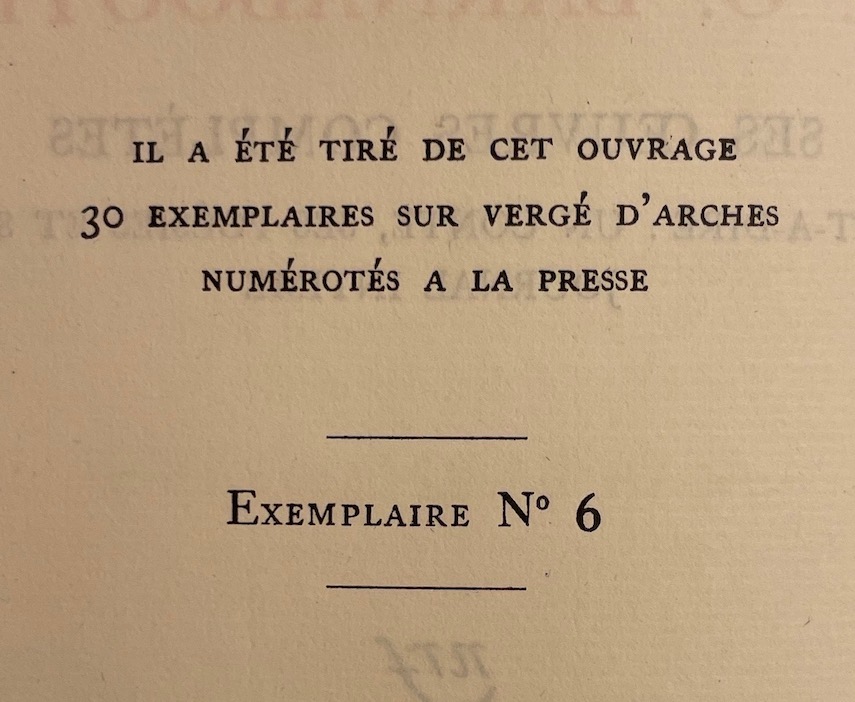 LARBAUD (Valery) A. O. Barnabooth. Ses oeuvres complètes; C'est à dire un conte, ses poésies et son journal intime. Paris, Nouvelle Revue française, 1913. – Image 3