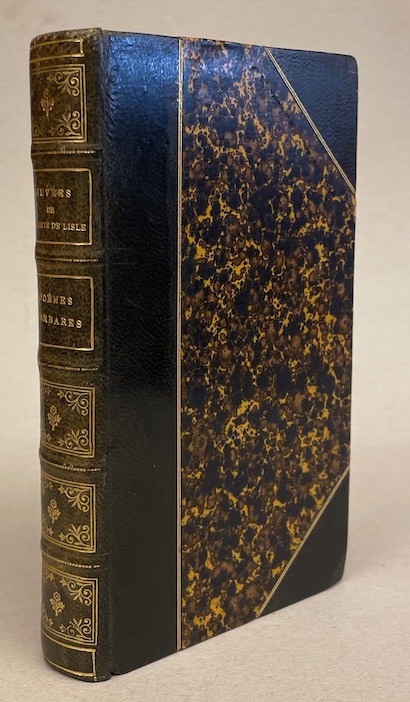 LECONTE DE LISLE (Charles Marie René) Poèmes barbares. Paris, Lemerre (coll. Petite Bibliothèque Littéraire), s.d. – Image 3