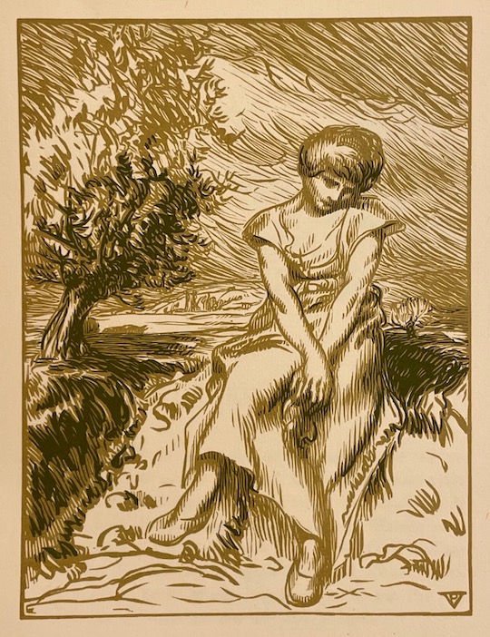 GESSNER (Salomon) Idylles. Genève, Editions Sonor S. A., 1922. – Image 5