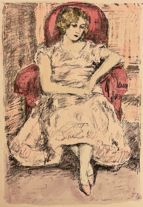 REGNIER (Henri de) L'amour et le Plaisir. Histoire galante. Paris, La Centaine, 1928. – Image 2