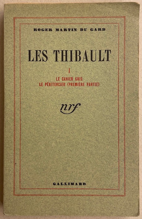 MARTIN DU GARD (Roger) Les Thibault. Paris, Editions Gallimard, 1941-1942. – Image 2
