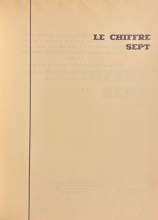 COCTEAU (Jean) Le chiffre sept. Paris, Seghers, 1952. – Image 2