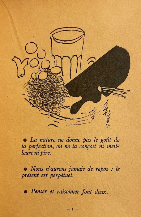BRAQUE (Georges) Le jour et la nuit. Cahiers de Georges Braque 1917-1952. Paris, Gallimard, 1952. – Image 4