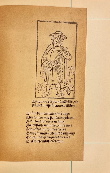 VILLON (François) L'Oeuvre de François Villon. Paris, Union Latine d'Edition, 1937. – Image 3