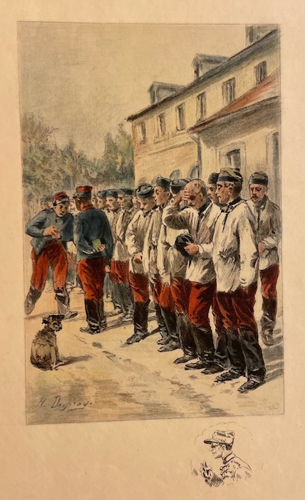 COURTELINE (Georges) La vie de caserne. Paris, Emile Testard, 1896. – Image 4