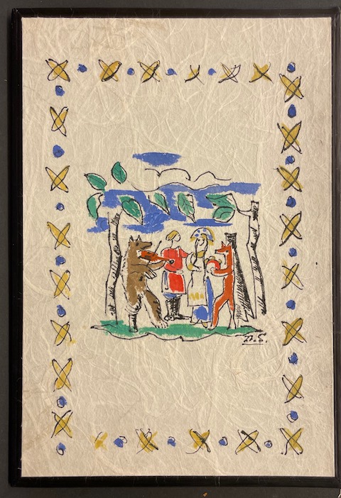 RAMUZ (C. F.) Noces et autres histoires, d'après le texte russe de Igor Strawinsky. Neuchâtel, Ides et Calendes, 1943. – Image 2