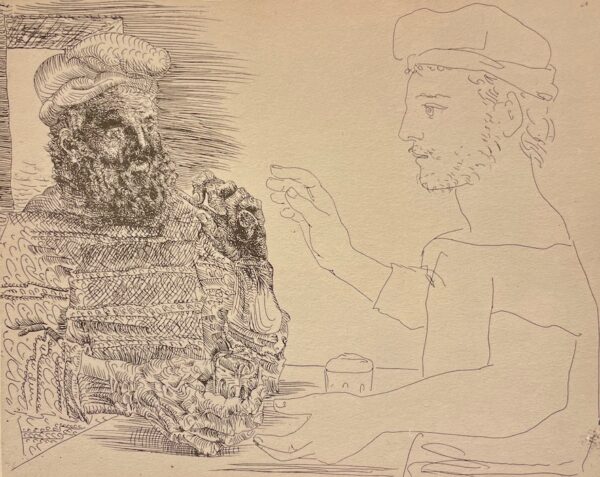 PICASSO (Pablo) - BOLLIGER (Hans) Pablo Picasso, suite Vollard. Teufen, Editions Arthur Niggli, [1956]. – Image 6
