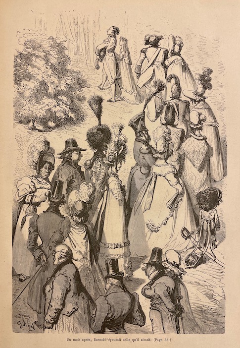 L'EPINE (Ernest) - DORE (Gustave) Histoire aussi intéressante qu'invraisemblable de l'intrépide capitaine Castagnette neveu de l'homme à la tête de bois. Paris, Hachette et Cie, 1872. – Image 4