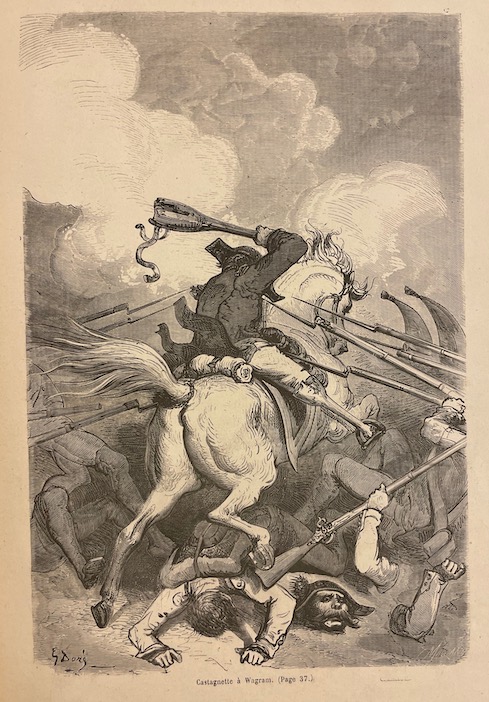 L'EPINE (Ernest) - DORE (Gustave) Histoire aussi intéressante qu'invraisemblable de l'intrépide capitaine Castagnette neveu de l'homme à la tête de bois. Paris, Hachette et Cie, 1872. – Image 5