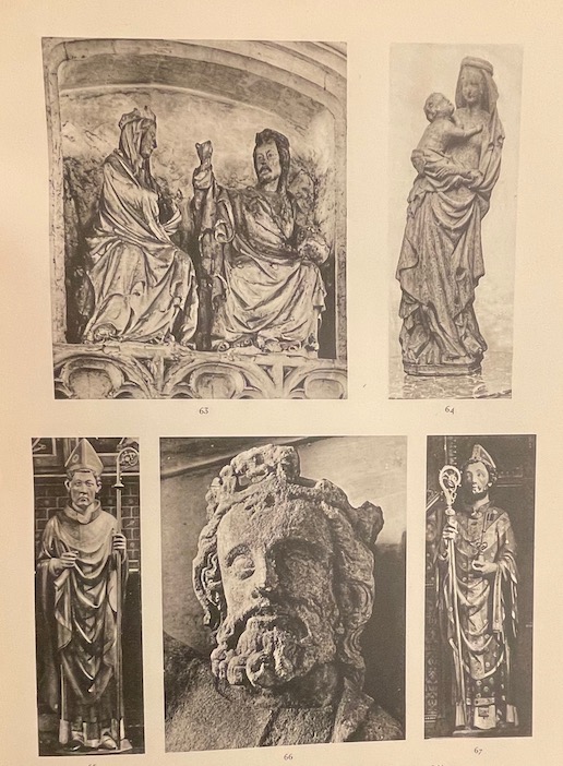DEVIGNE (Marguerite) La sculpture mosane du XIIe au XVIe siècle. Contribution à l'étude de l'art  dans la région de la Meuse Moyenne. Paris et Bruxelles,  G. Van Oest, 1932. – Image 5