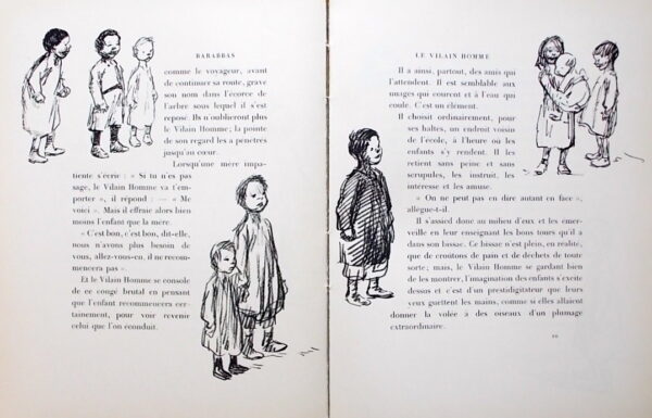 [STEINLEN] - DESCAVES (Lucien) Barabbas. Paroles dans la vallée. Paris, Eugène Rey, 1914. – Image 4