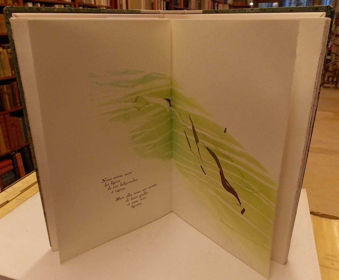 BILLE (S. Corinna) Vignes pour un miroir. Lausanne, Gonin, 1985. – Image 4