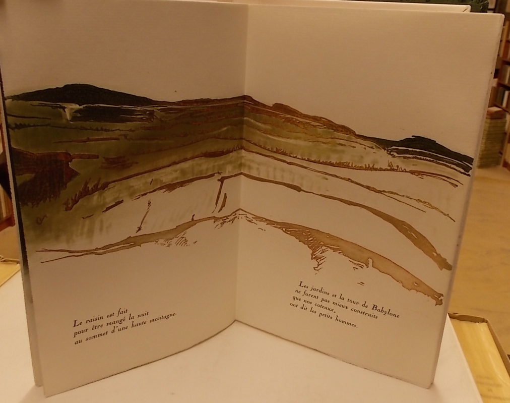 BILLE (S. Corinna) Vignes pour un miroir. Lausanne, Gonin, 1985. – Image 5